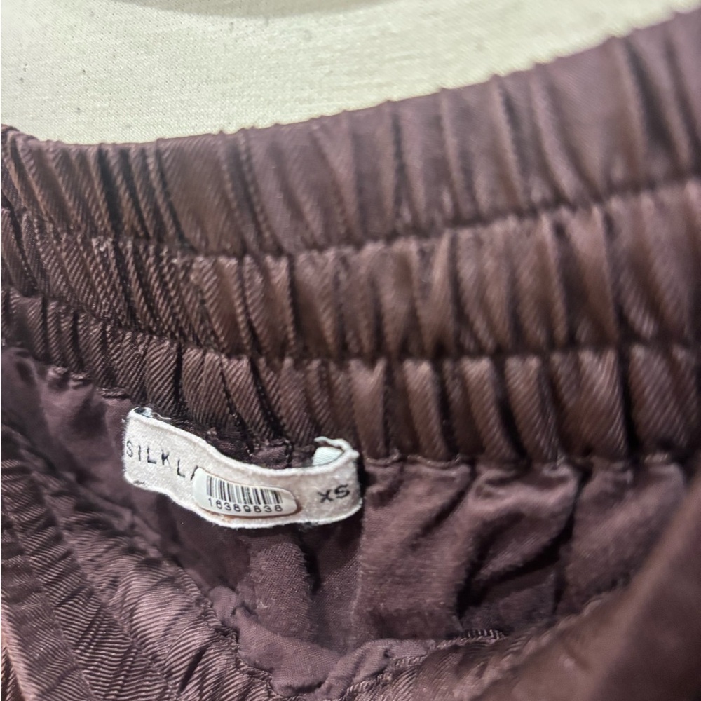 Silk Laundry Slouch Pants, Size: XS - Picture 8 of 15